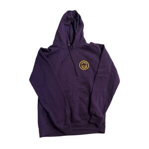Spitfire The End small purple and yellow sweatshirt